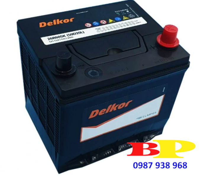 Ắc quy Delkor 12V 50AH 50D20L