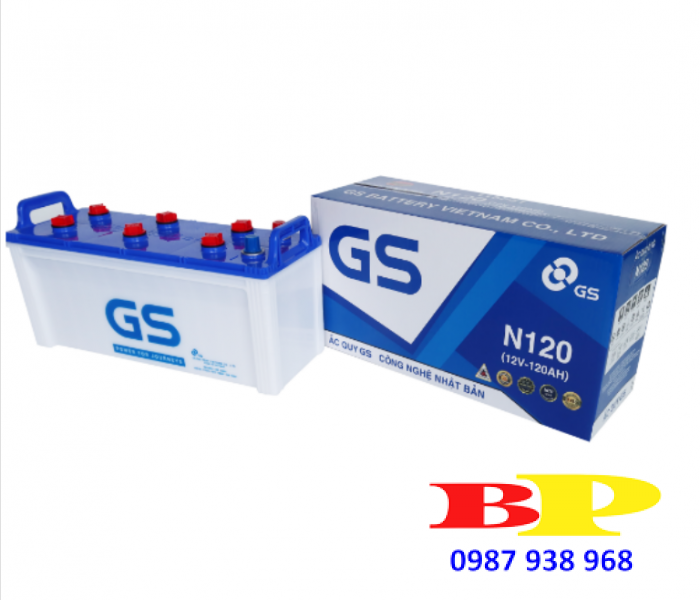 BÌNH GS N120 (12V-120AH)