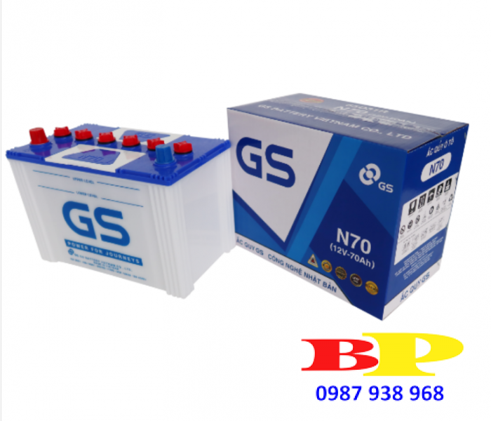 BÌNH GS N70 (12V-70AH)