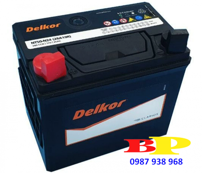 Ắc quy Delkor 12V 26AH NT50-N24