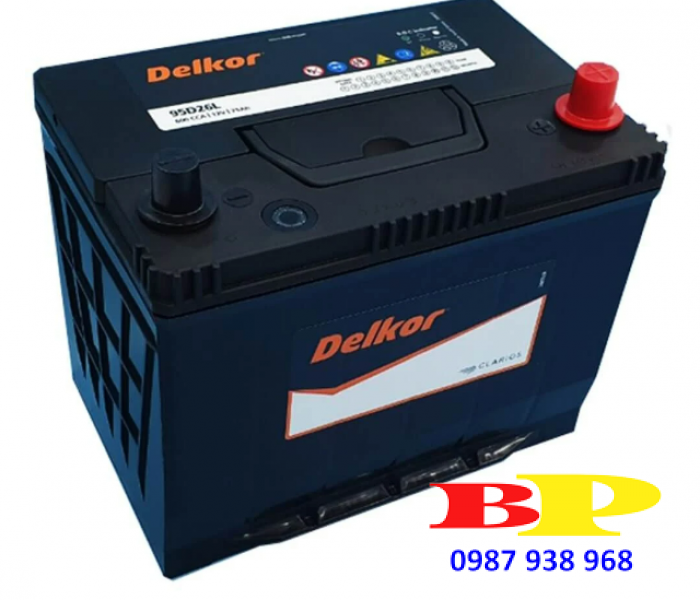 Ắc quy Delkor 12V 75AH 95D26R