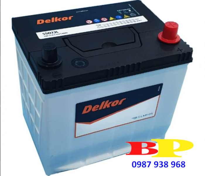 Ắc quy Delkor 12V 60AH 55D23L