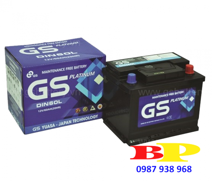 BÌNH MF DIN60R/L (12V-60AH)