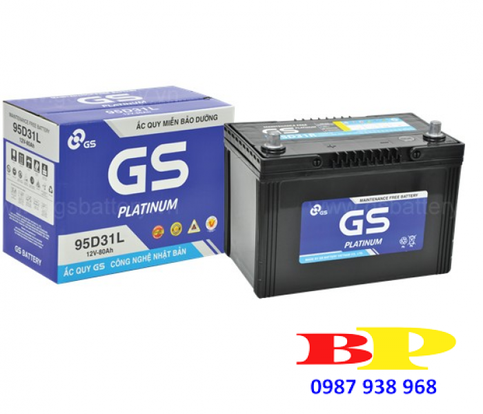 BÌNH MF 95D31L (12V, 80AH)  