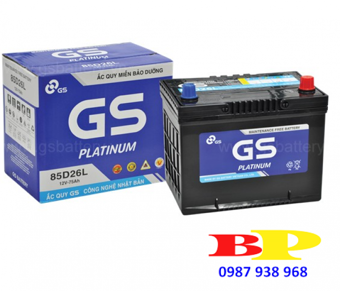 BÌNH MF 85D26L (12V-75AH)   