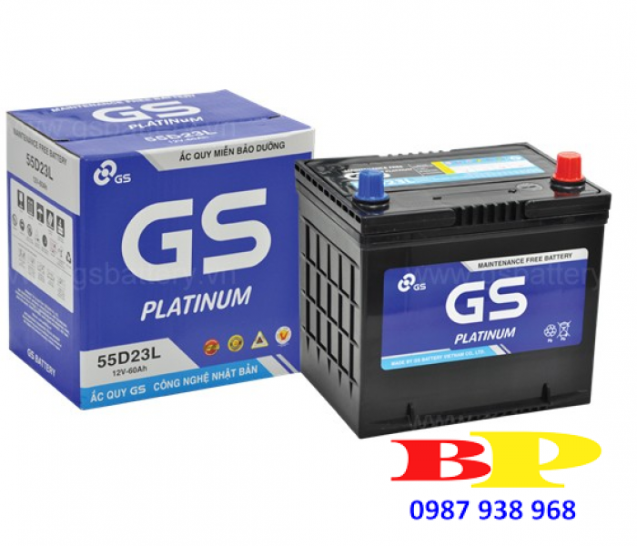 BÌNH MF 55D23L (12V-60AH) 