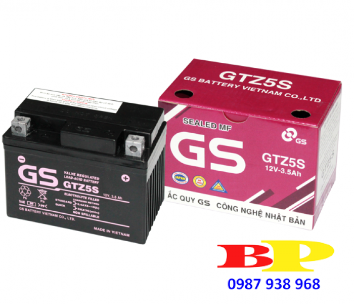 BÌNH MF GTZ5S (12V-3.5AH)