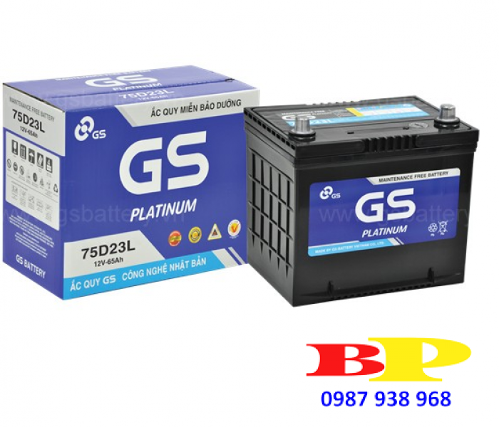 BÌNH MF 75D23L (12V-65AH) 