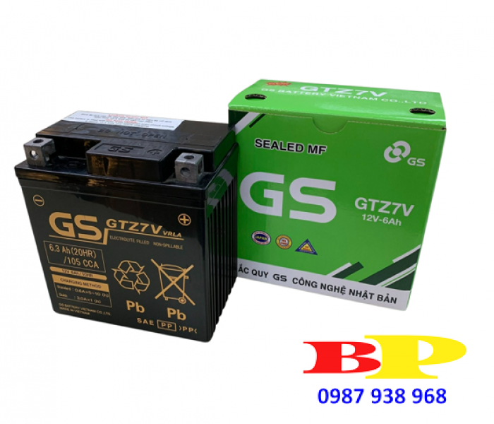 BÌNH GTZ7V (12V-6AH)