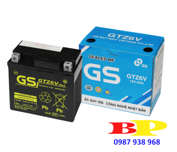 BÌNH MF GTZ6V (12V-5AH)