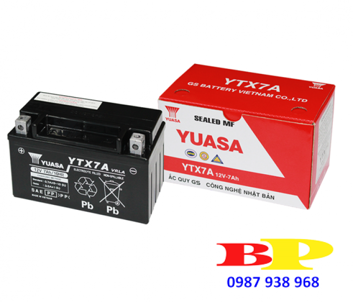 BÌNH GS YTX7A (12V-7AH)