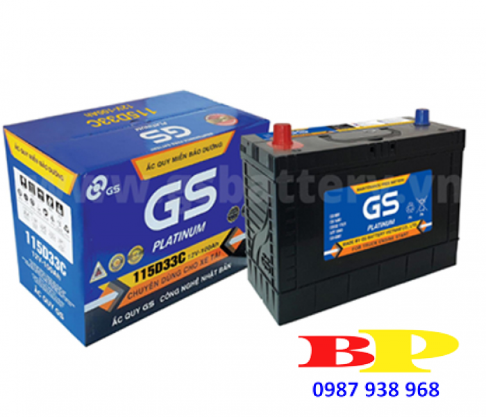 Bình MF 115D33C (12V - 100AH)