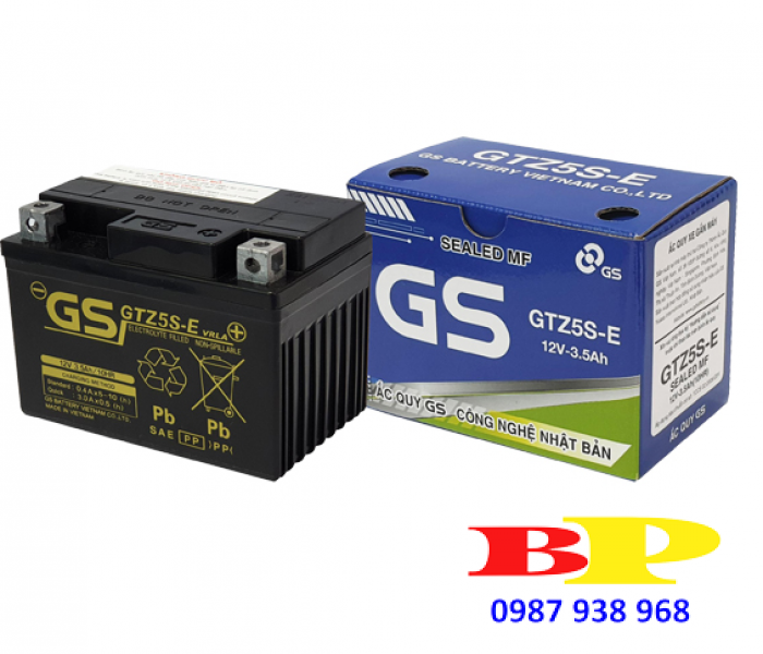 BÌNH MF GTZ5S-E (12V-3.5AH)