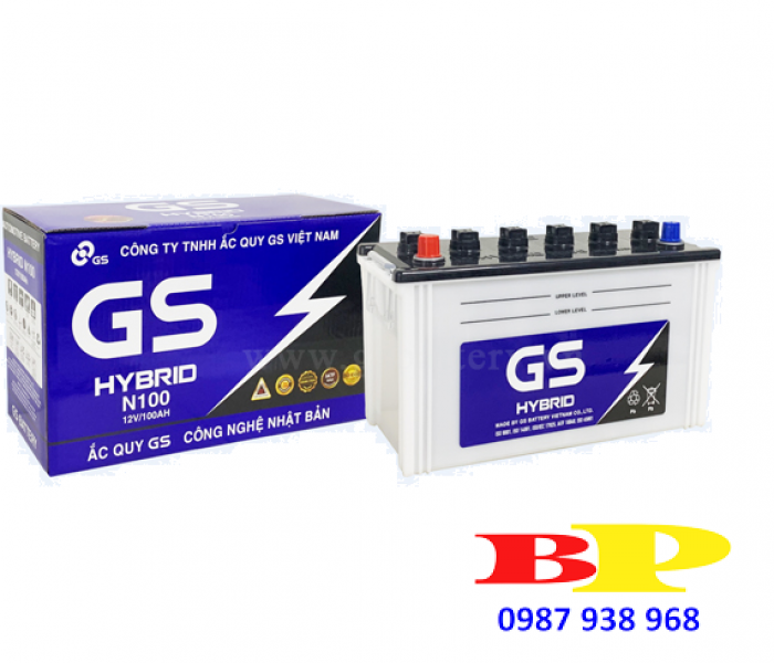 BÌNH GS HYBRID N100 (12V-100AH)