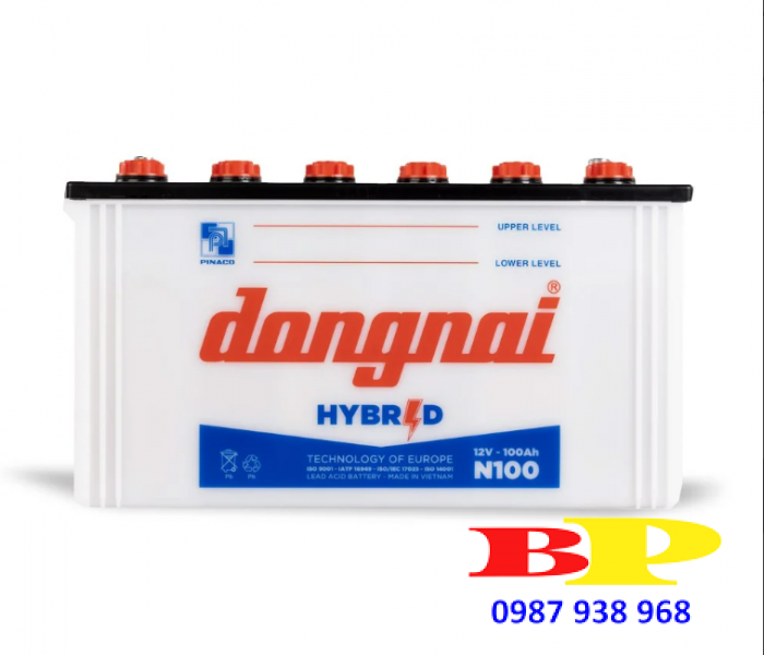 Ắc quy Hybrid Đồng Nai N100 - 12V - 100Ah