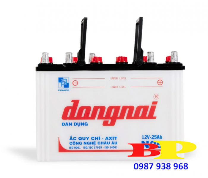 Ắc quy Dân dụng Đồng Nai N25 - 12V - 25Ah