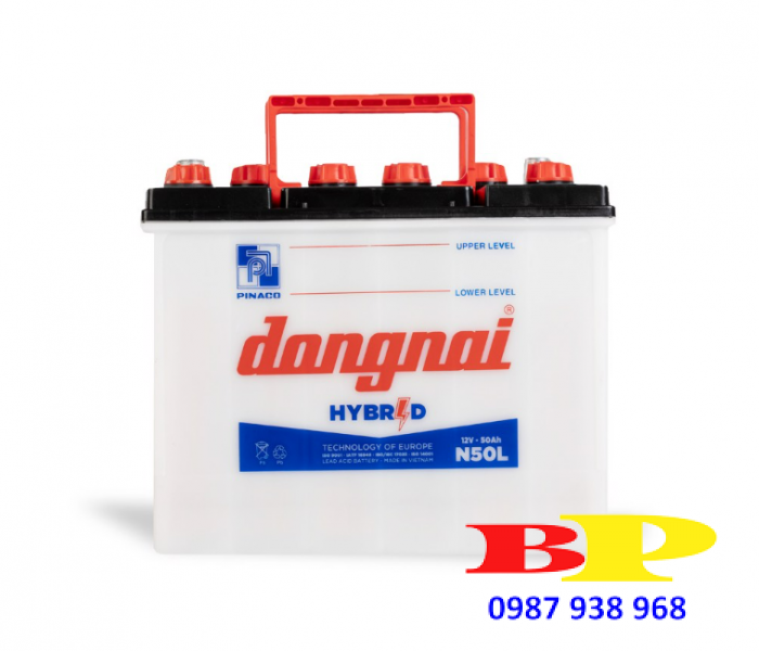 Ắc quy Hybrid Đồng Nai N50L - 12V - 50Ah