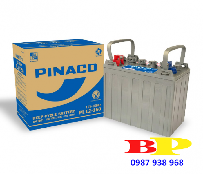 Ắc quy Xe điện PINACO PL 12-150 - 12V - 150Ah