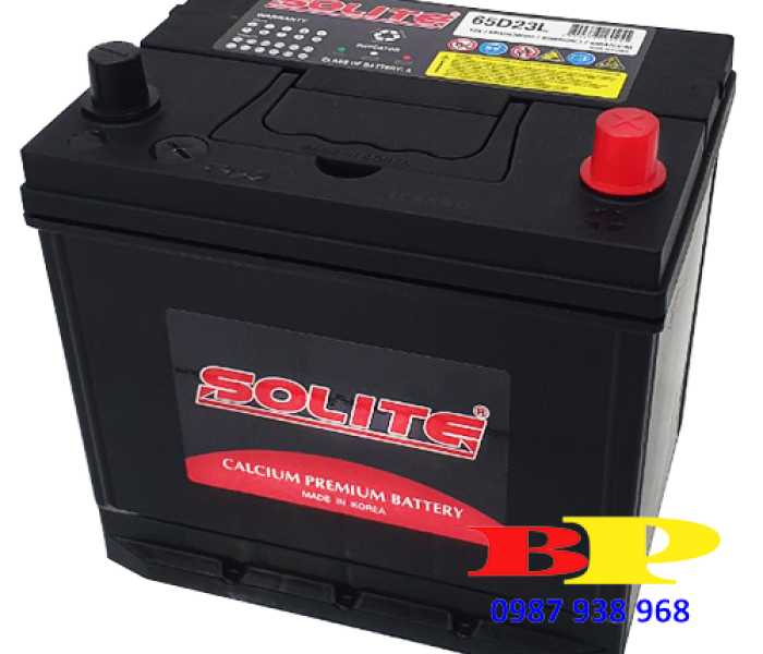 ẮC QUY SOLITE CMF 65D23R/L 12V-60AH