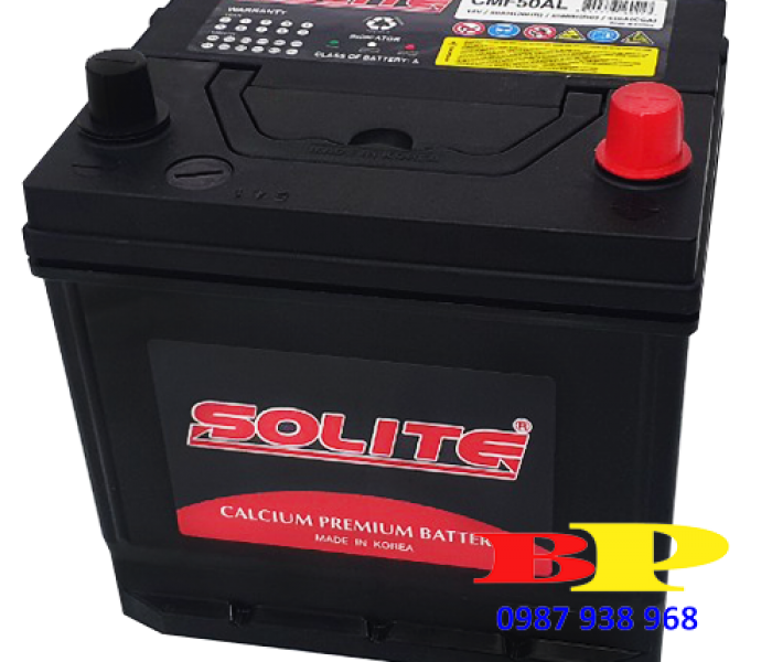ẮC QUY SOLITE CMF DF50AL 12V-50AH